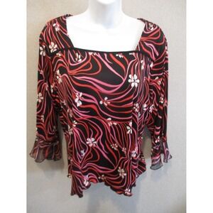Clothing Co by Notations Square Neck top Size XL